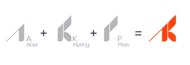 Identidade Visual - Logo - processo de criação - Grupo Klering e Pires